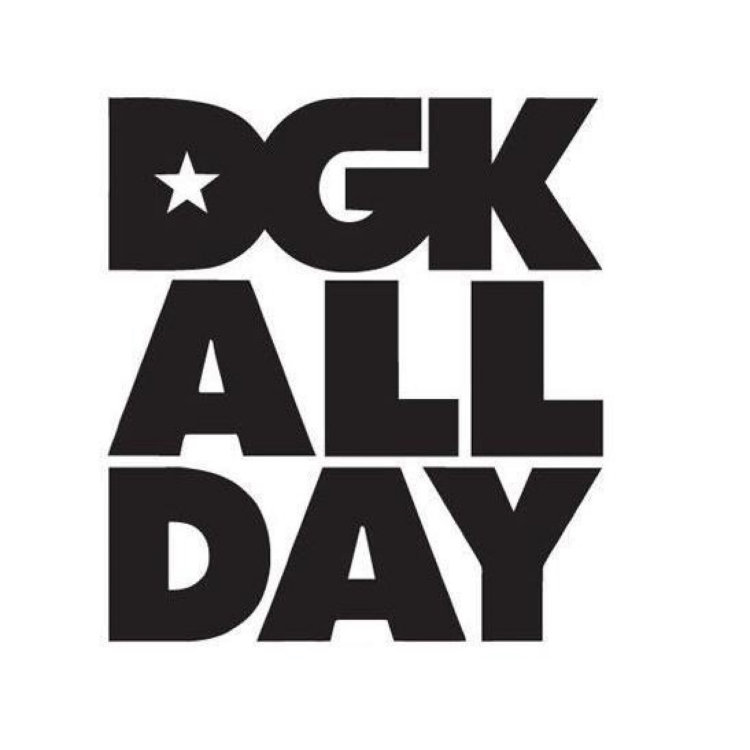 Sticker - DGK All Day | Havoc Skate Shop